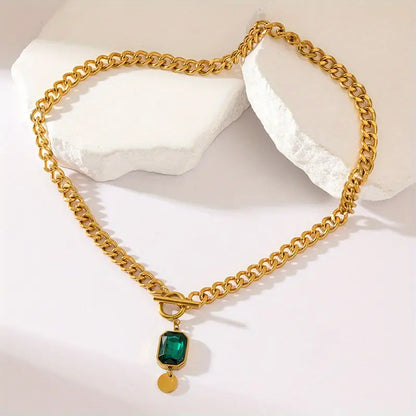 Collier Émeraude Tereza