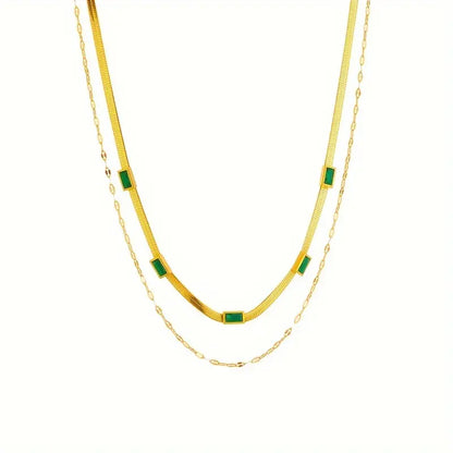 Collier Émeraude Annelie