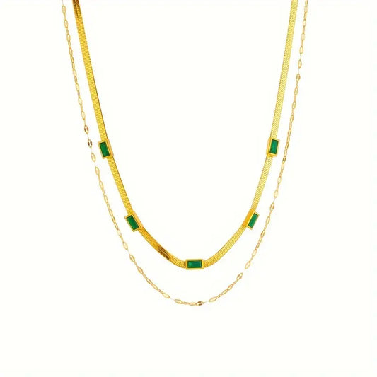 Collier Émeraude Annelie