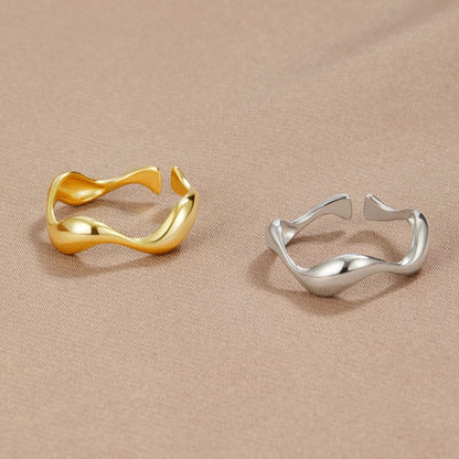 Bague Vague Dorée