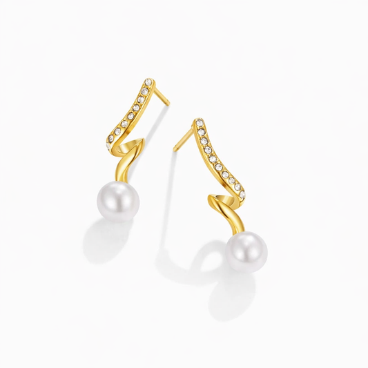 Boucles perle Tamara