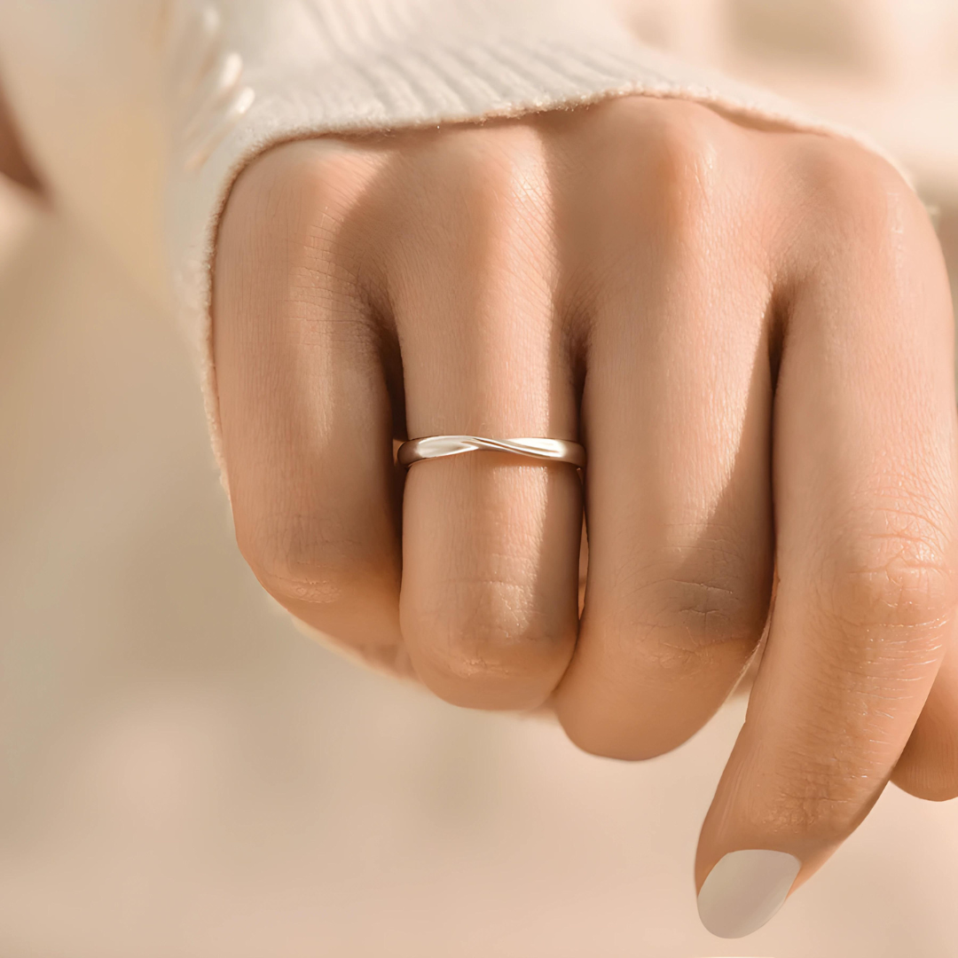 Bague Promesse d’Amour – Ensemble de bagues pour couple