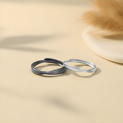 Bague Promesse d’Amour – Ensemble de bagues pour couple