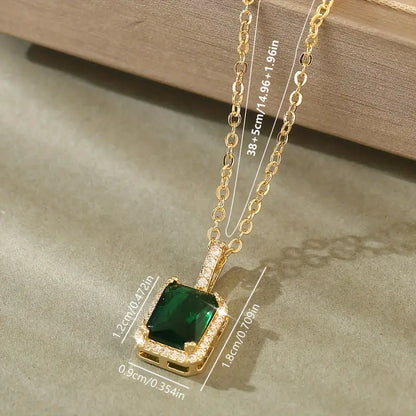 Collier Émeraude Miriam