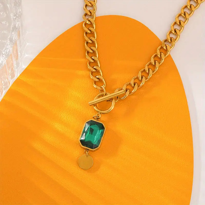Collier Émeraude Tereza