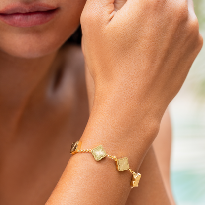 Bracelet trèfle Celine