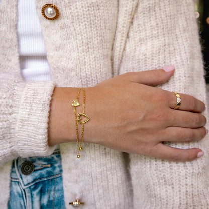 Bracelet Cœurs Unis