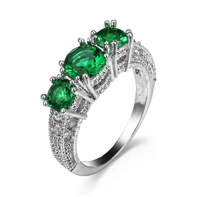 Bague Verte Emilie