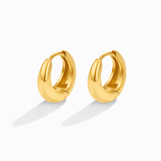 Créoles dorées Audrey