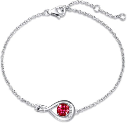 Bracelet Infini Rubis