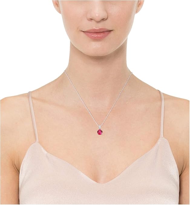 Collier Rubis Rond