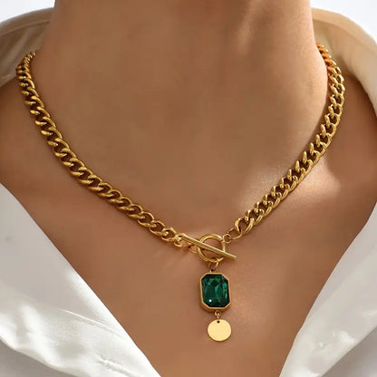 Collier Émeraude Tereza
