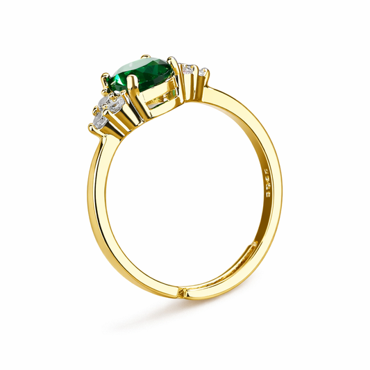 Bague Émeraude Helga
