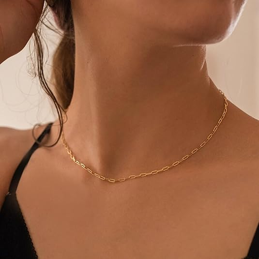 Collier Rubis Multirangs Maillons