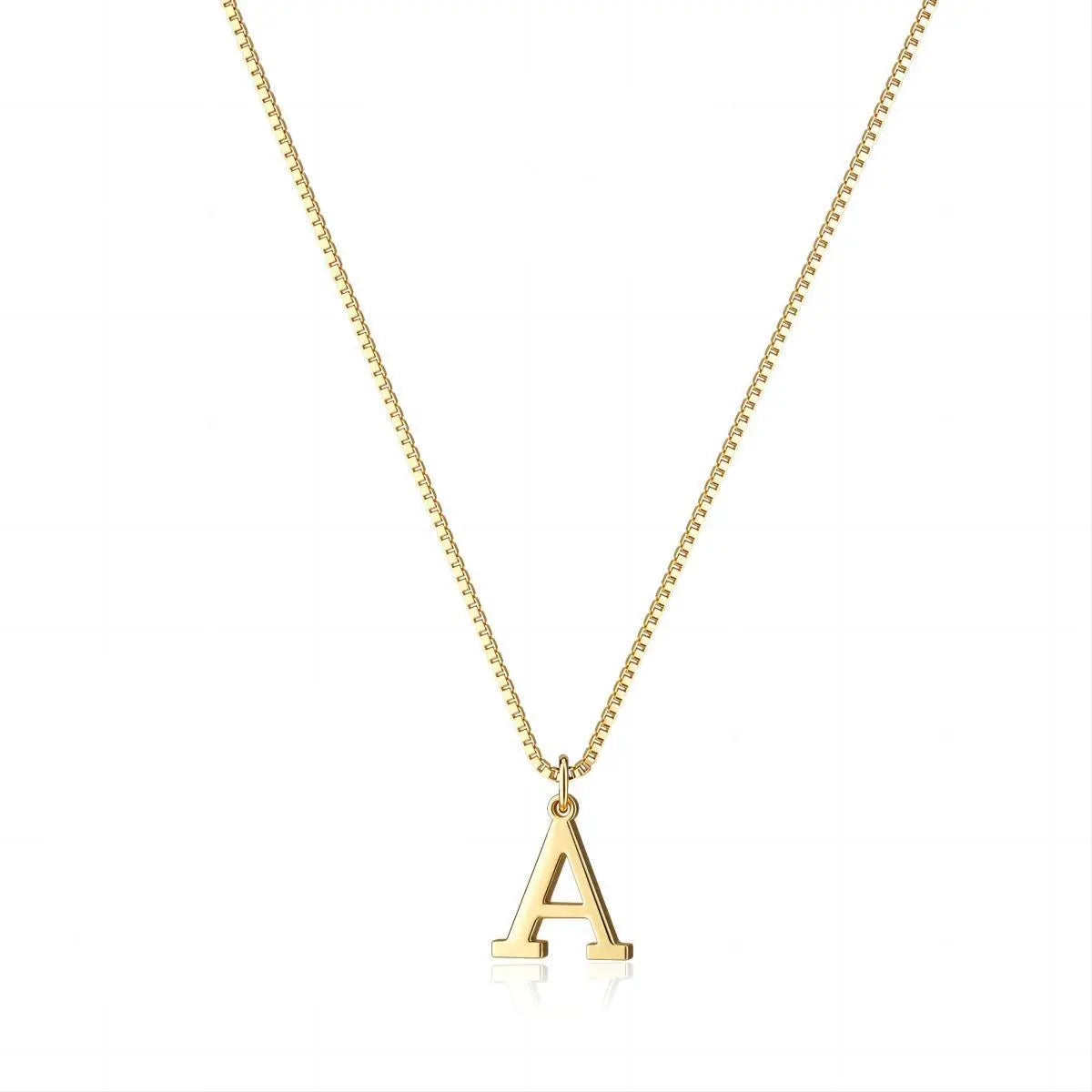 Collier avec lettres d'amour-initiales