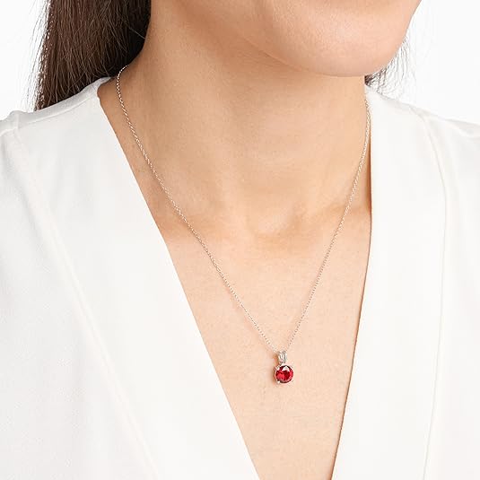 Collier Rubis Rond