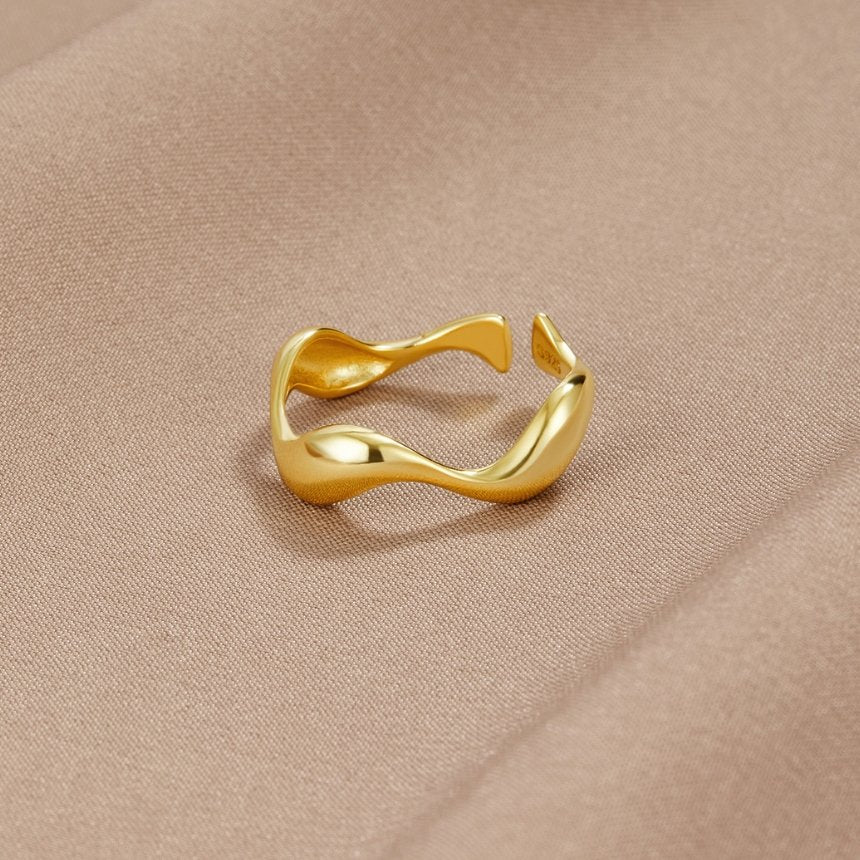 Bague Vague Dorée