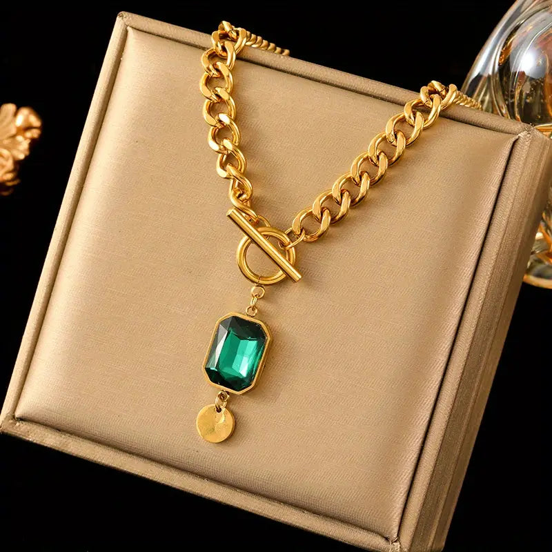 Collier Émeraude Tereza