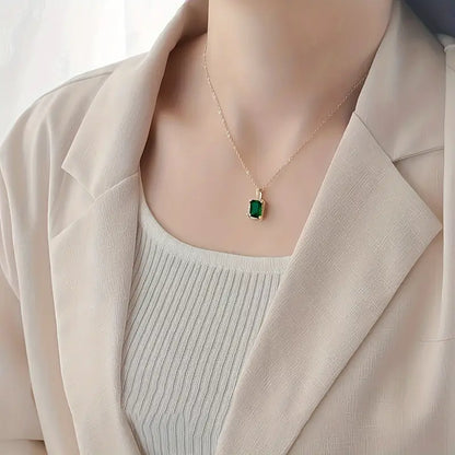 Collier Émeraude Miriam