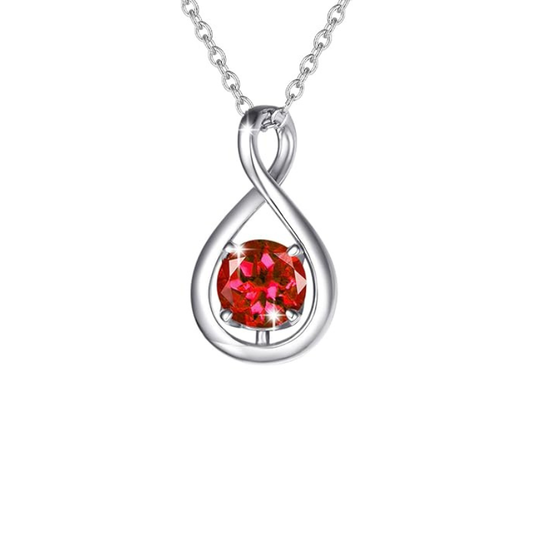 Collier Infini Rubis