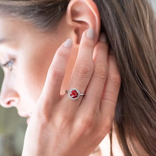 Bague Promesse Rubis