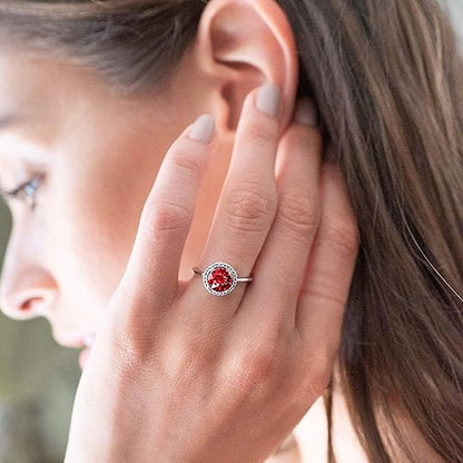 Bague Promesse Rubis