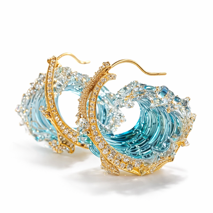 Boucles d'oreilles Serment de l'Océan