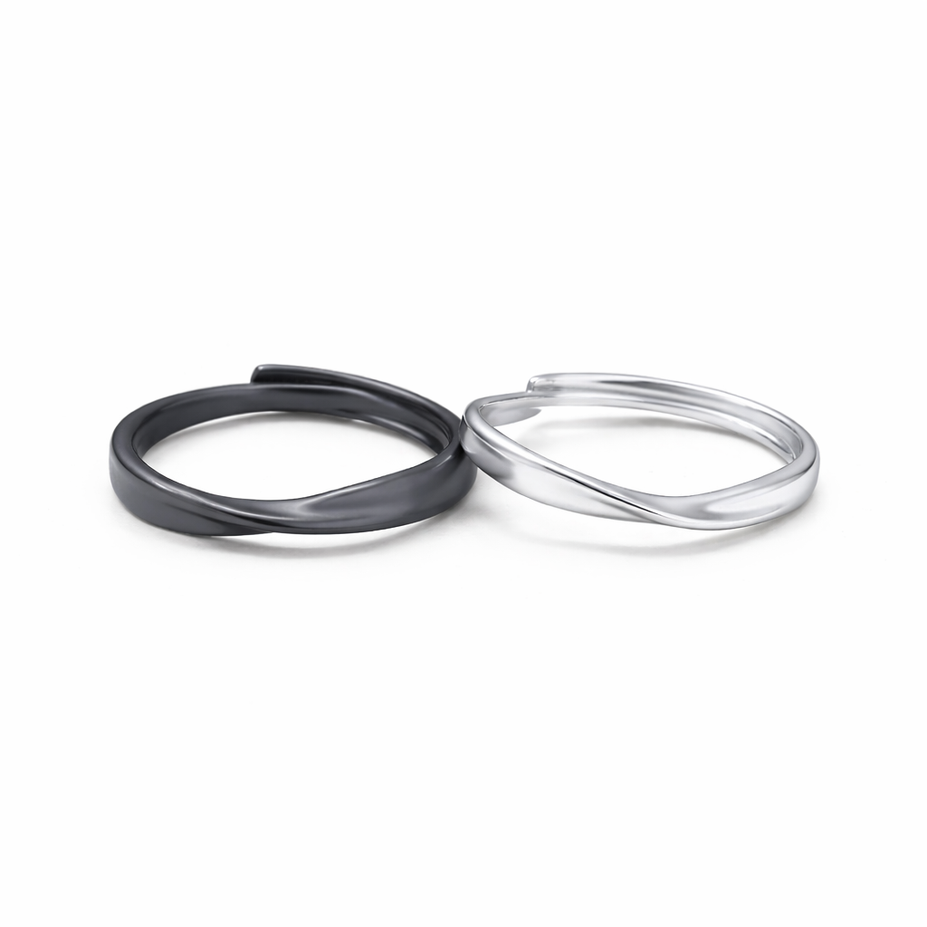 Bague Promesse d’Amour – Ensemble de bagues pour couple