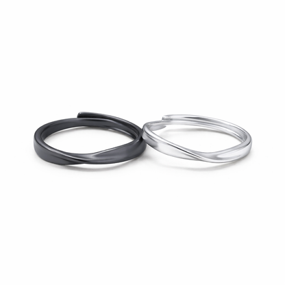 Bague Promesse d’Amour – Ensemble de bagues pour couple