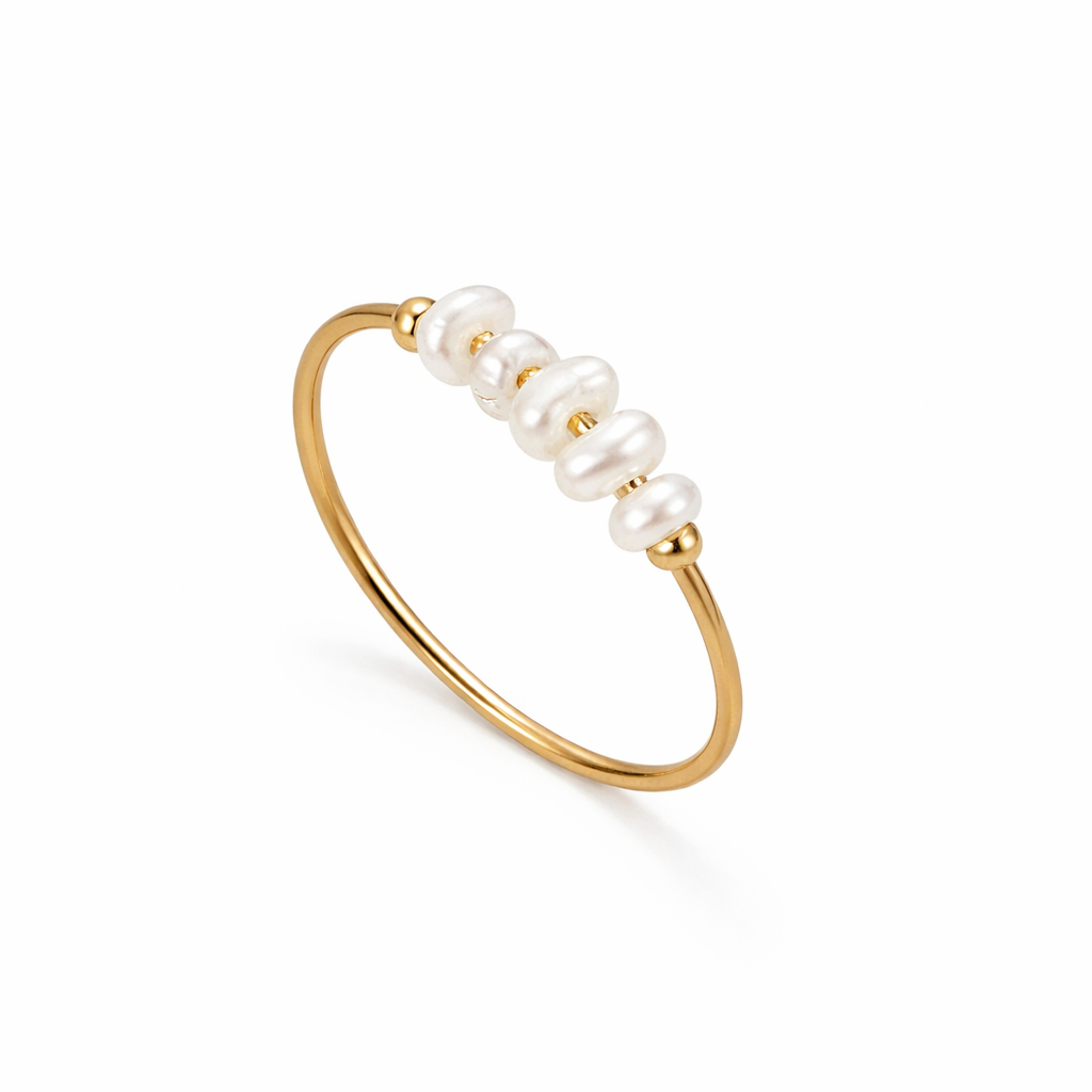 Grace - Bague en perles d'eau douce
