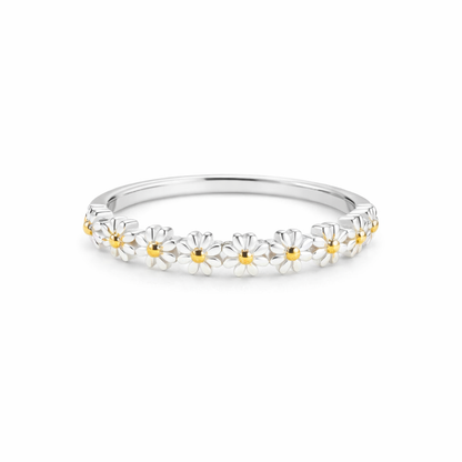 Jardin - Bague de fleurs luxueuse