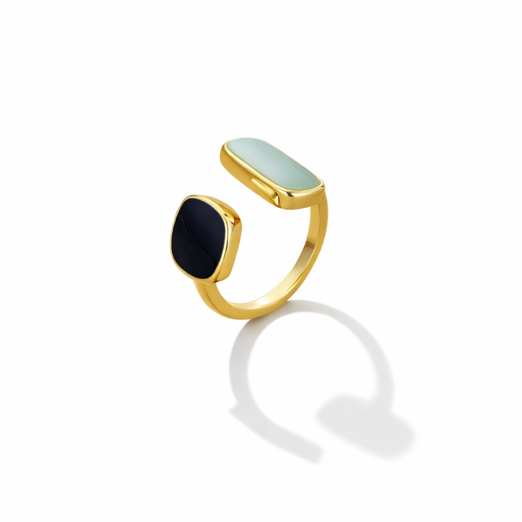 Bague Enroulée Aigue-marine