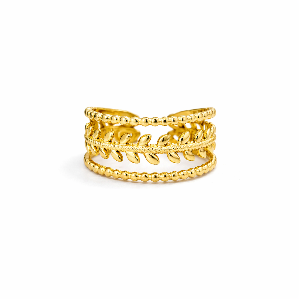 Bague Marissa Feuille Dorée