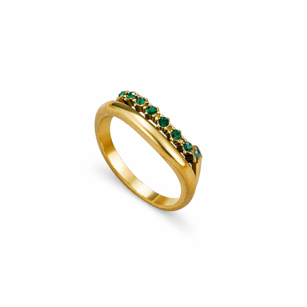 Bague Marissa Vert Émeraude