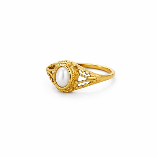 Bague Perle Royale Vintage