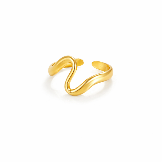 Bague Vague Dorée