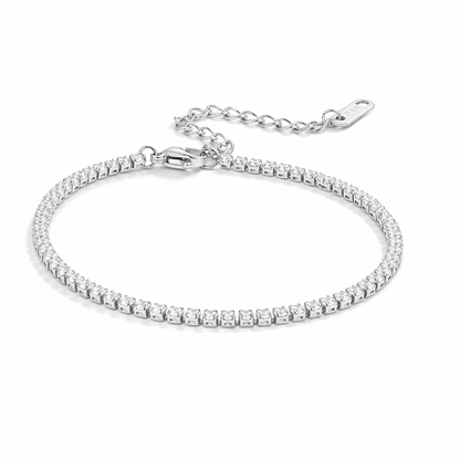 Bracelet Cordelia Tennis Argent
