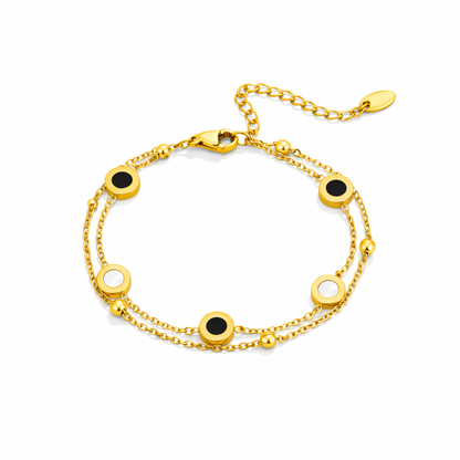 Bracelet Onyx Blanc