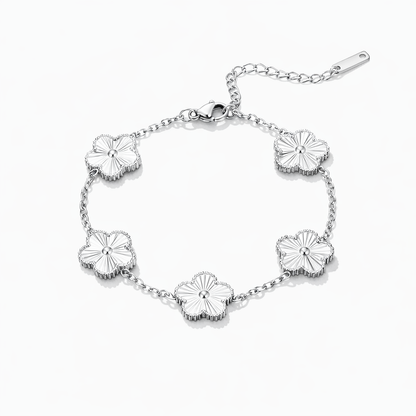 Bracelet Trèfle Argent
