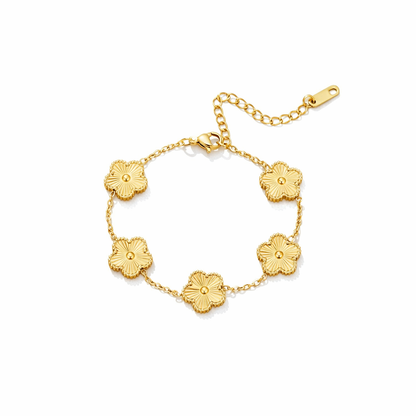 Bracelet Trèfle Doré