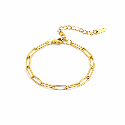 Bracelet Trombone Doré