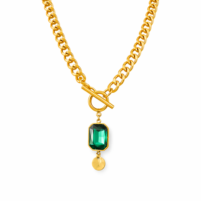 Collier Émeraude Tereza