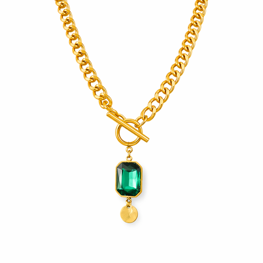 Collier Émeraude Tereza