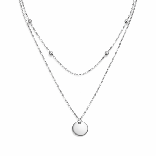 Collier à Disques Superposés