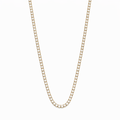 Collier Cordelia en Cristal Or