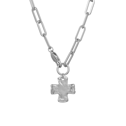 Collier Croix Chunky