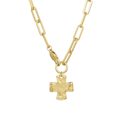 Collier Croix Chunky