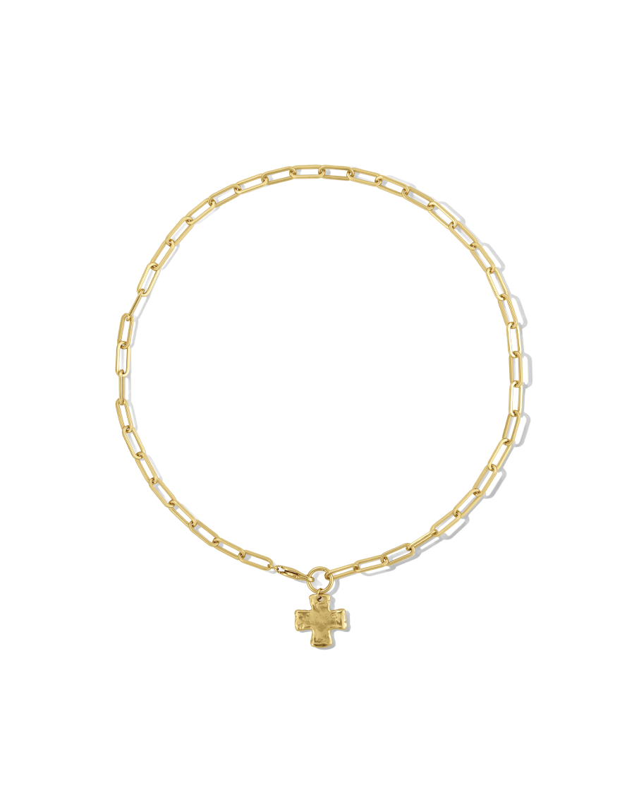 Collier Croix Chunky
