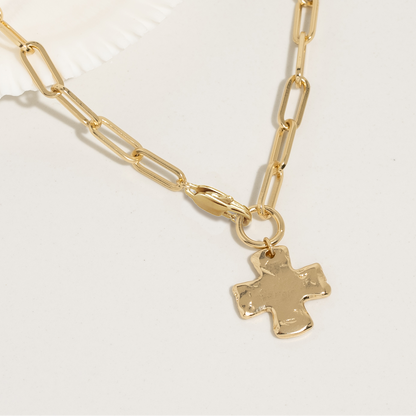 Collier Croix Chunky