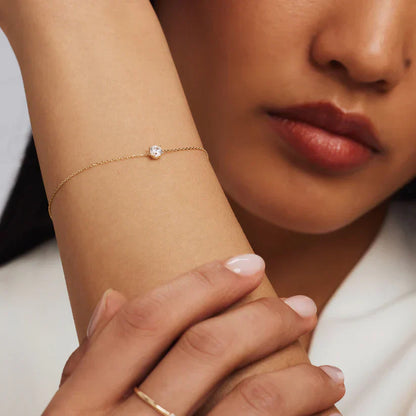 Bracelet en Moissanite
